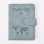 PU Leather Passport and Card Holder