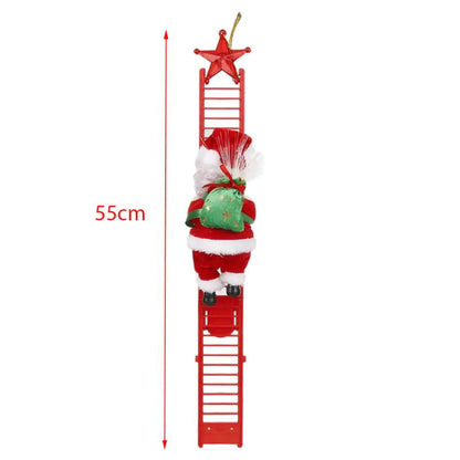 Electric Climbing Santa Doll